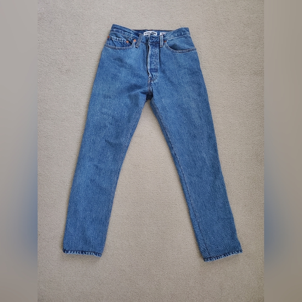 CLOSING JUNE 11!! Levi's x REDONE High Rise Ankle Crop jeans
